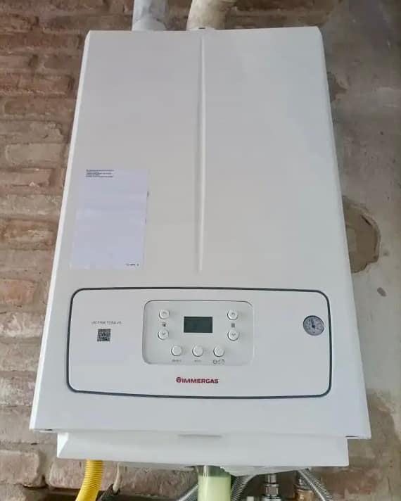 installazione di caldai a condensazione Immergas