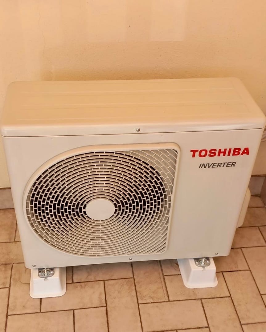 installazione di pompa di calore multisplit Toshiba a Carpi Modena
